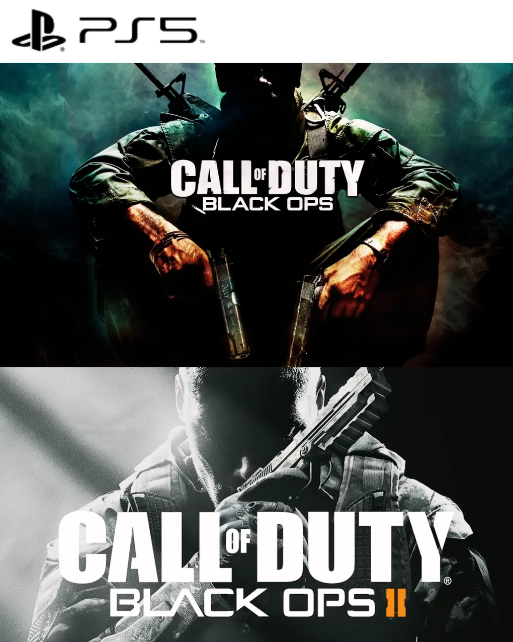 Portada de Call of Duty: Black Ops + Call of Duty: Black Ops II + Pases de Batalla