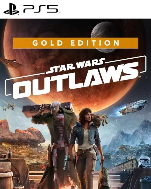 Portada de Edición dorada de Star Wars Outlaws