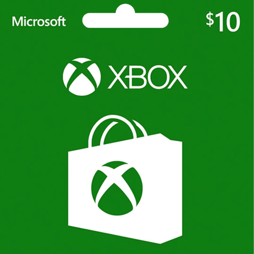 Portada de XBOX Card 10$ (USA)